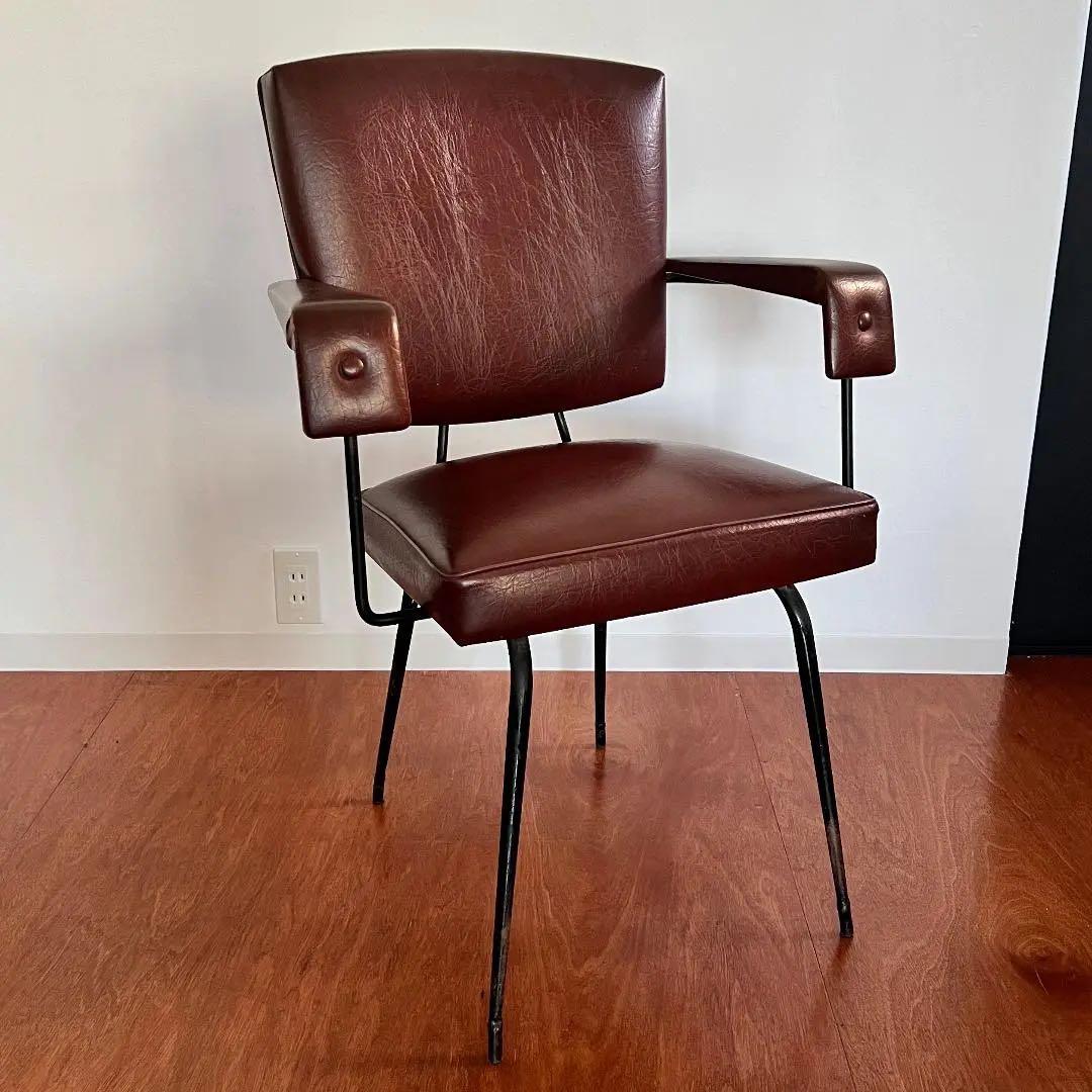 アームチェア　フランス　60年代　ラウンジチェア　ミッドセンチュリー　ビンテージ