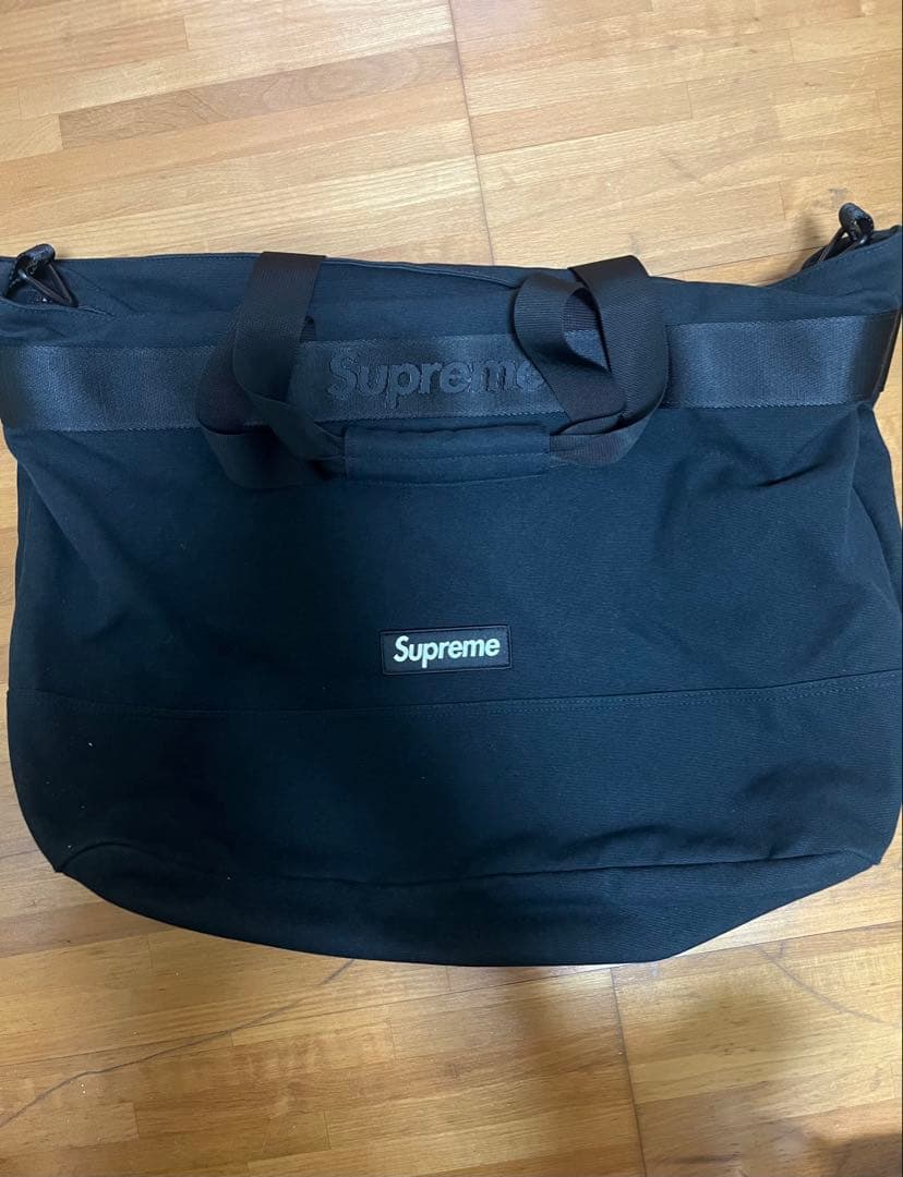 バッグ Supreme 25SS Tote Bag \"Black\"