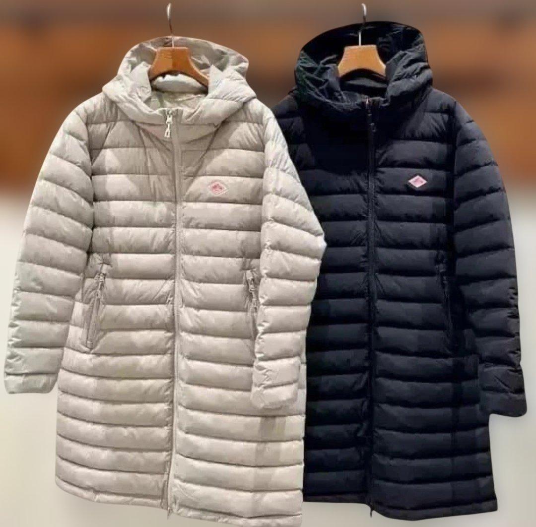 Dantonダントン ミドルダウン フードコート　ブラック