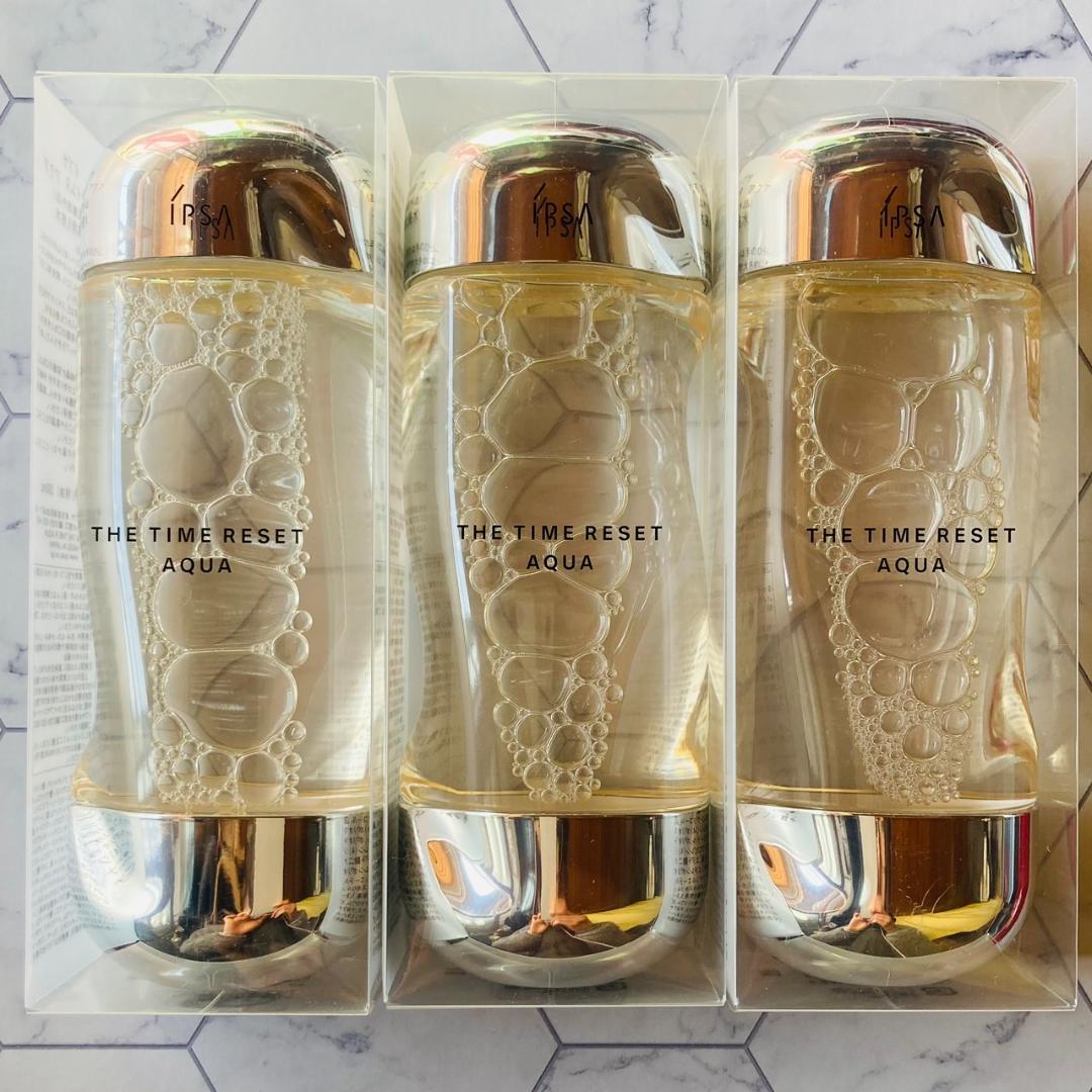 大人ニキビや肌あれ防止♪❤イプサ ザ・タイムRアクア薬用化粧水 200mL×3本