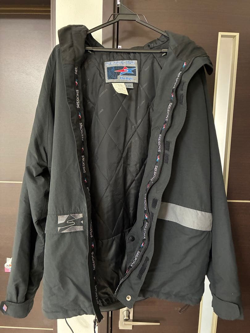 SESSIONS × SIMS スノボウェア 上下セット 90s Y2K ネームレスエイジ（namelessage） スノーボードウェア 上下セット