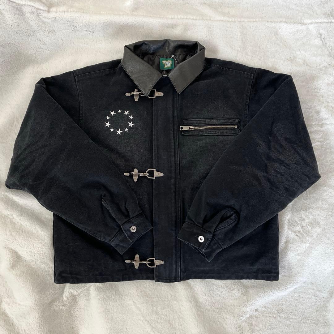 that's life ファイヤーマン ジャケット 黒 Sサイズ - メルカリ