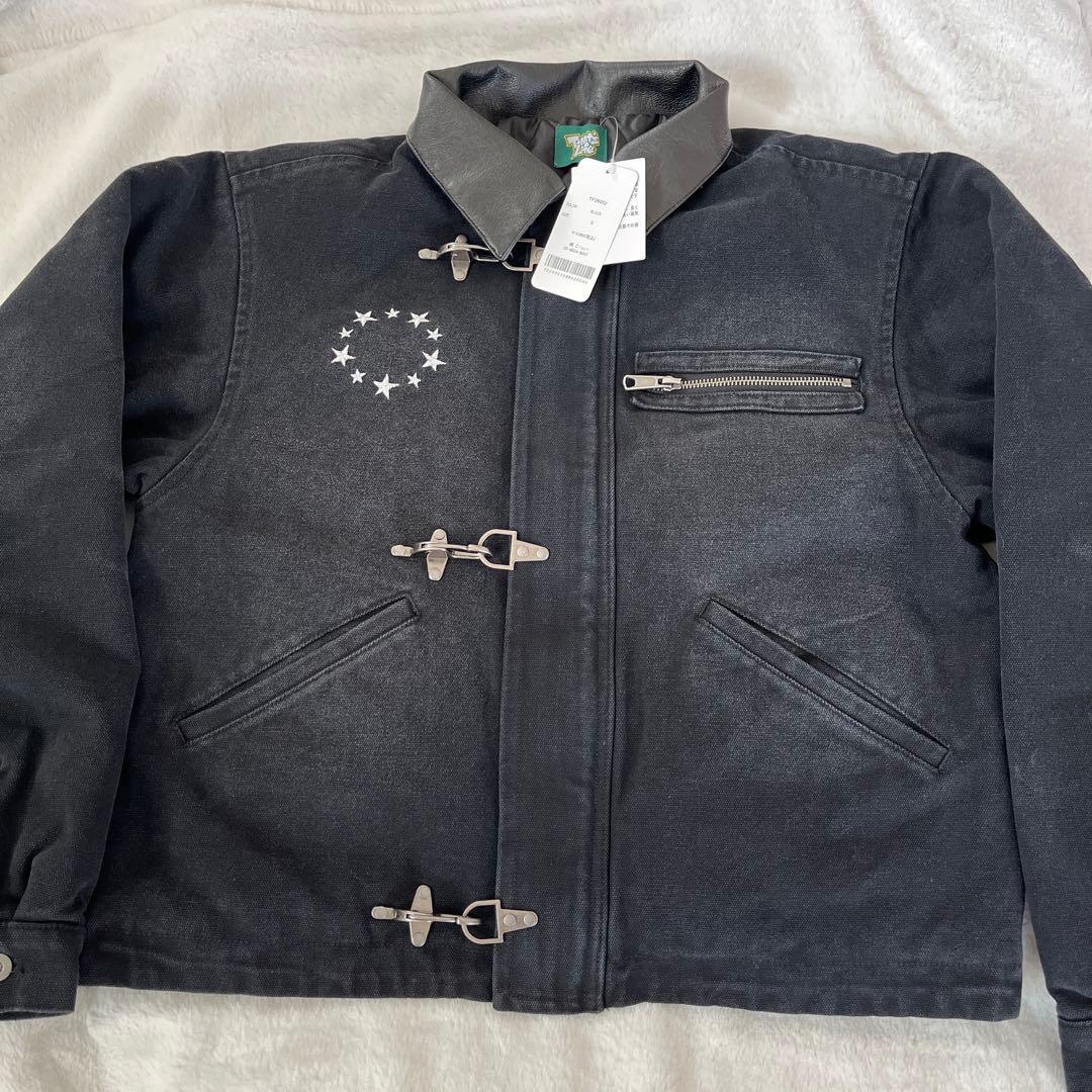 that's life ファイヤーマン ジャケット 黒 Sサイズ - メルカリ