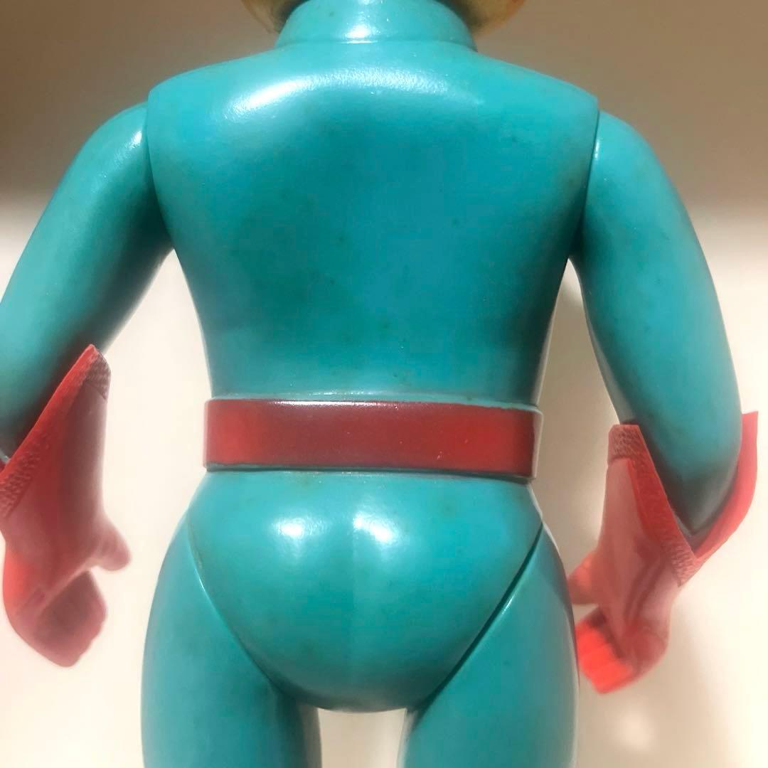 ブルマァク製 鉄人タイガーセブン ファイトグローブ付 ソフビ