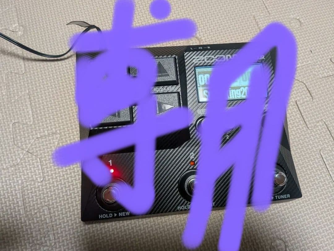 ZOOM G2 FOUR 美品 動作良好ACアダプター・箱付 マルチエフェクター