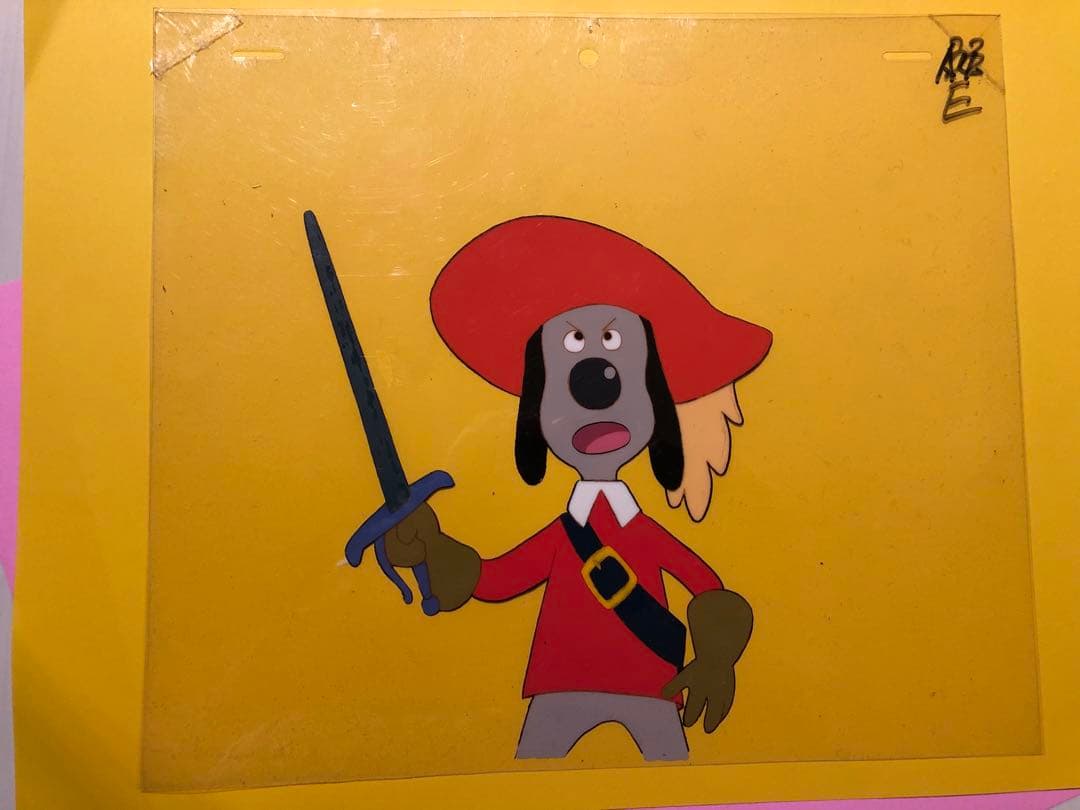 ワンワン三銃士 ダルタニヤン セル画 アニメ