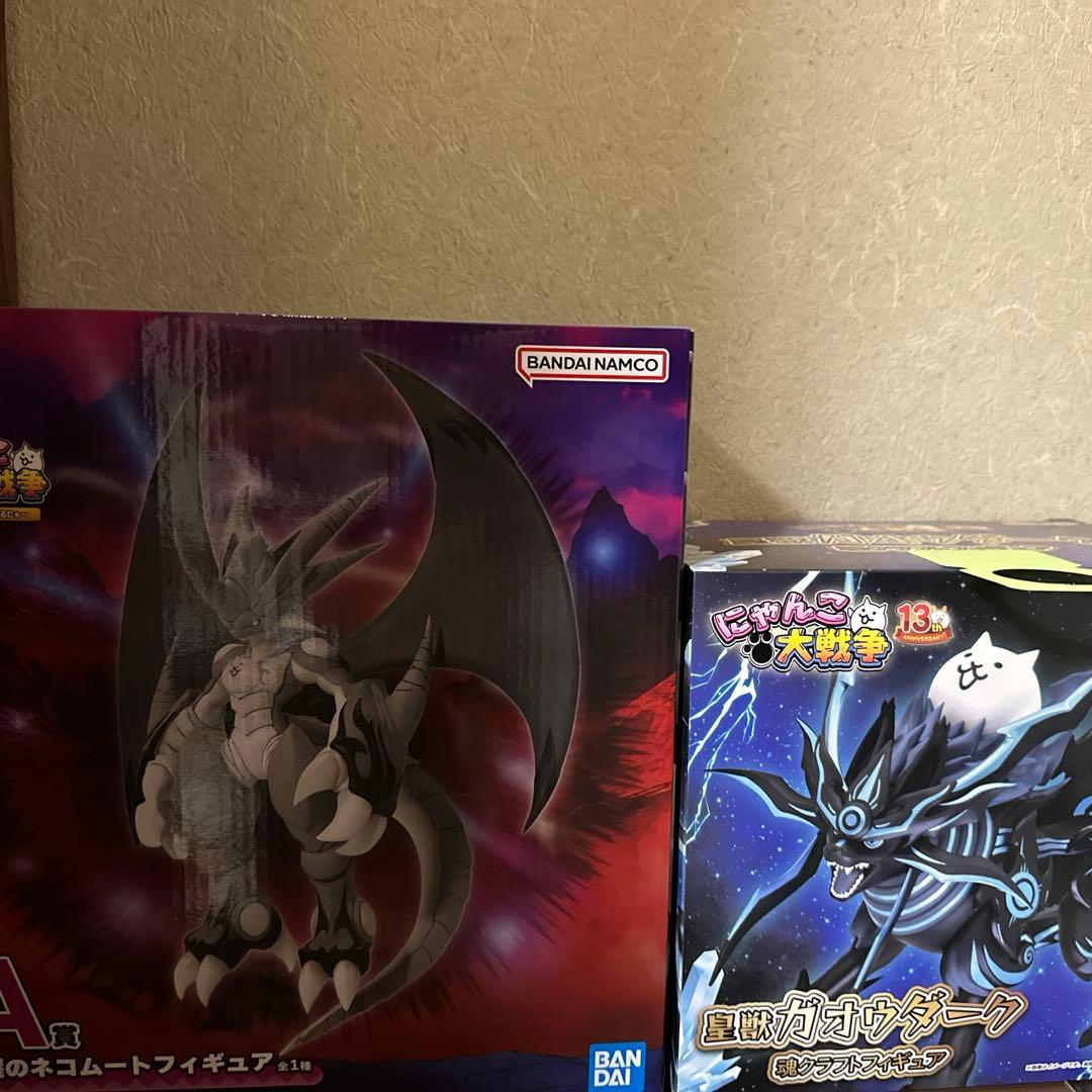 と*も様 新品未開封一番くじ にゃんこ大戦争 A賞 覚醒のネコムートフィギュア他