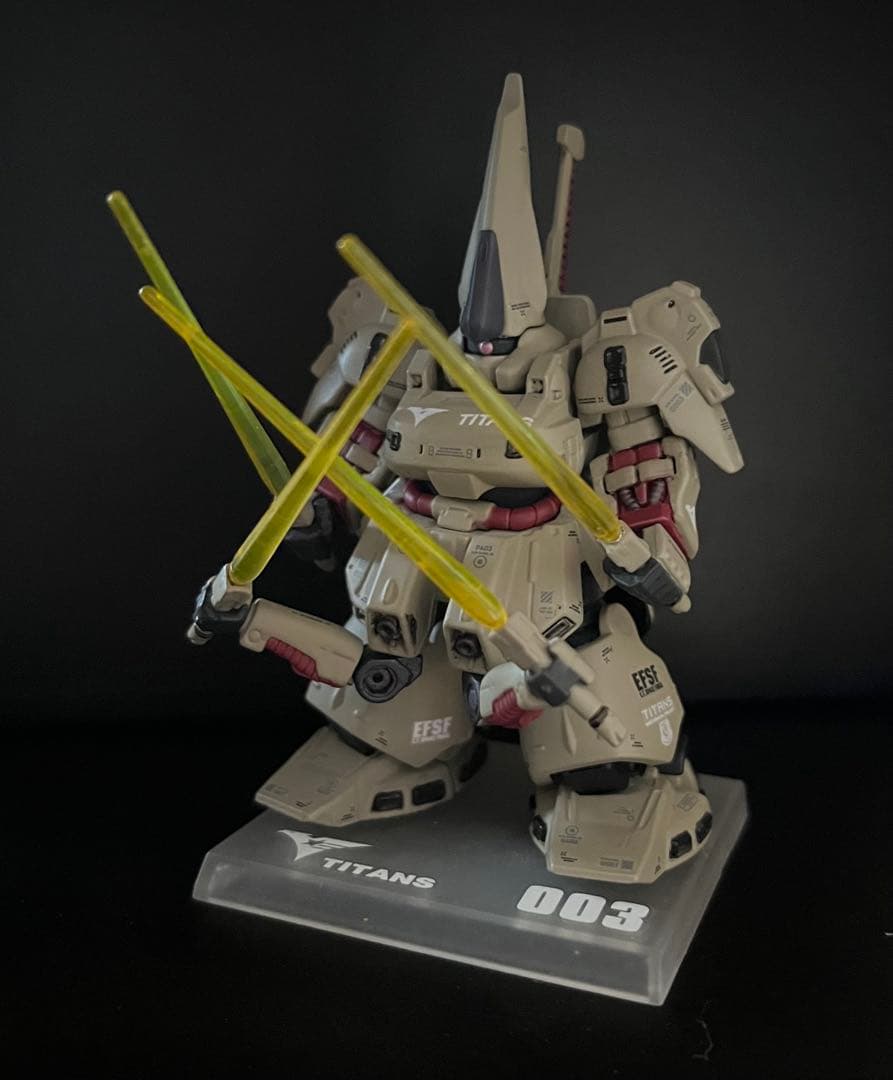 ガンダムコンバージ　ジ.O 改造　リペイント