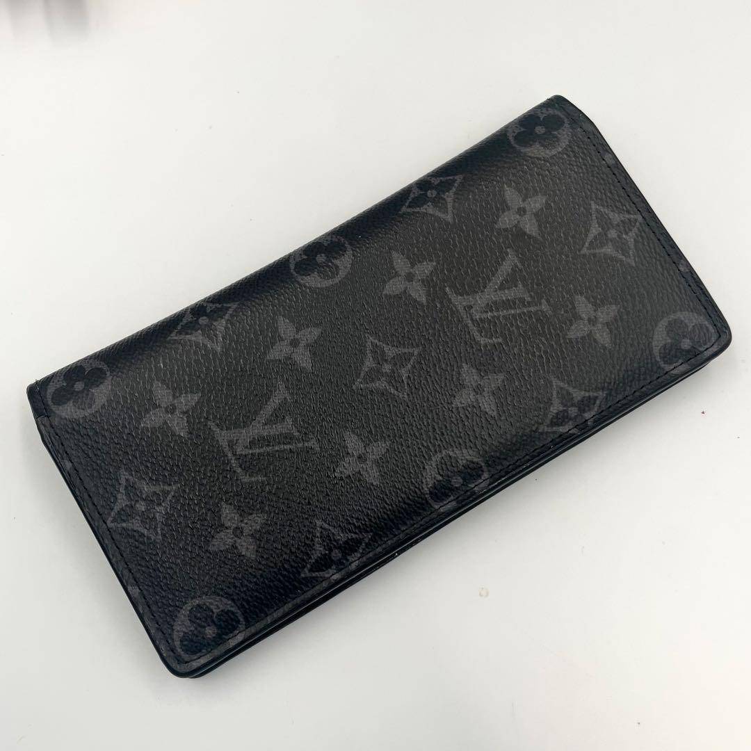 ルイヴィトン モノグラム エクリプス ポルトフォイユ ブラザ 長財布