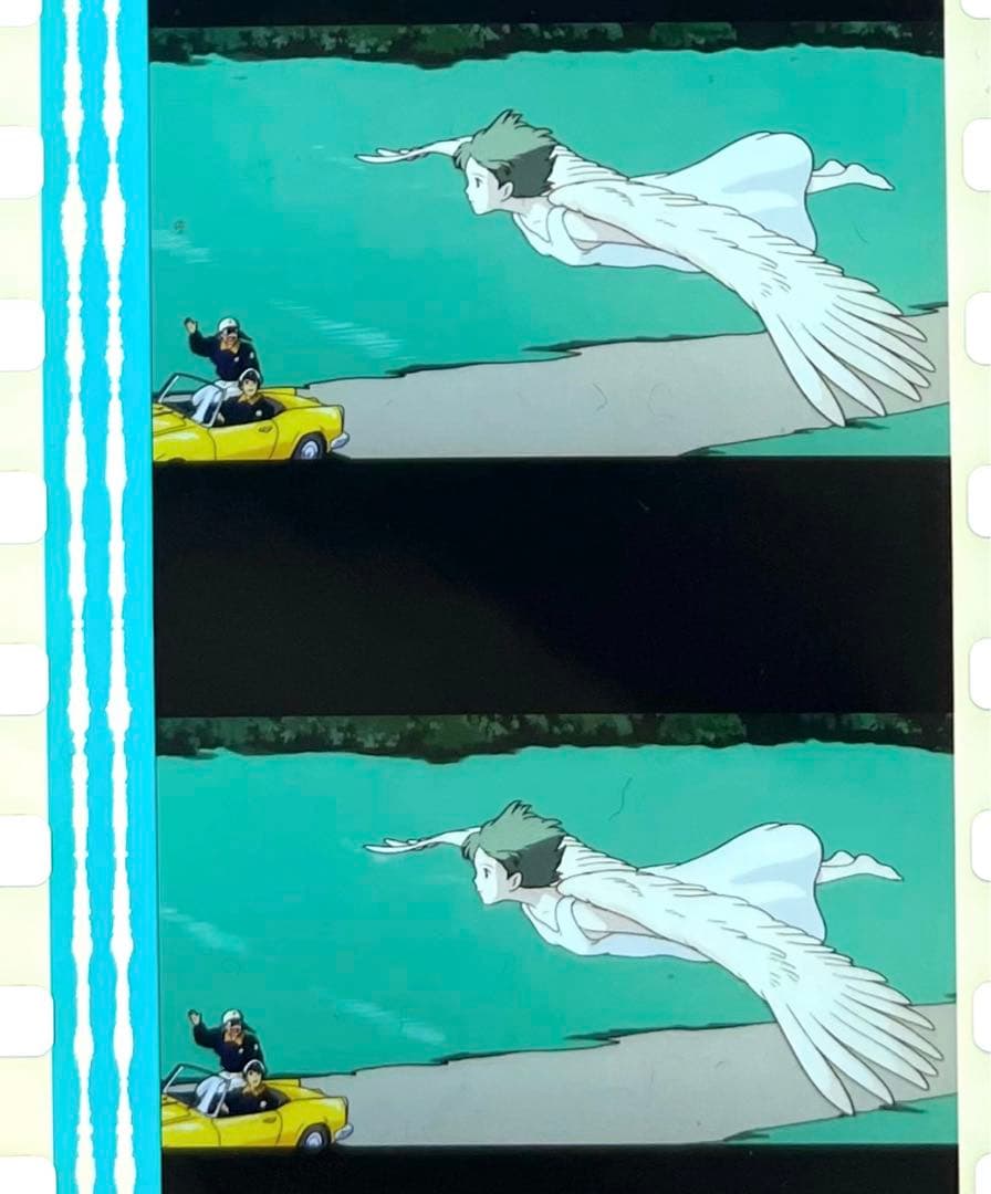 On Your Mark 35mm フィルム スタジオジブリ セル 美術館 スタジオジブリ On Your Mark イラスト画【額装品】ジブリ 公式図録 検