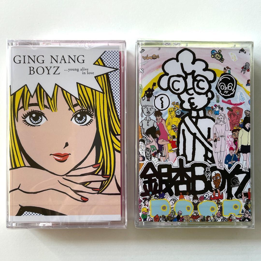 2個 カセットテープ 銀杏BOYZ 君と僕の第三次世界大戦的恋愛革命 DOOR