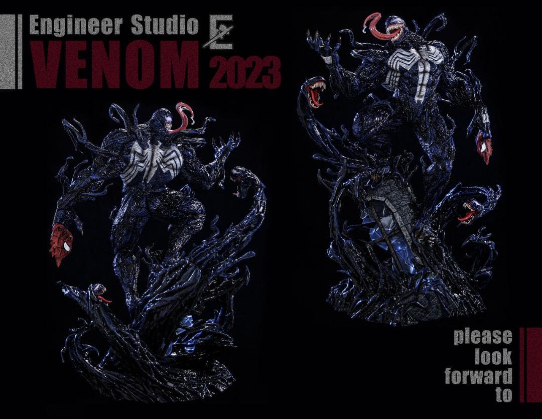 スパイダーマン　ヴェノム　フィギュア　スタチュー　ガレージキット