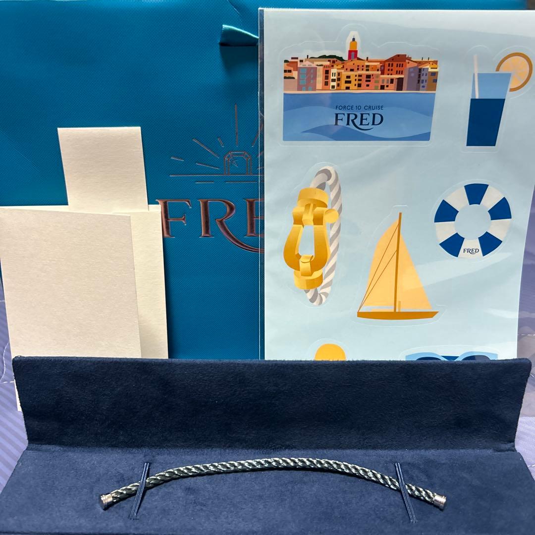 FREDフォース10 LMケーブル S17 ステンレス ブルー