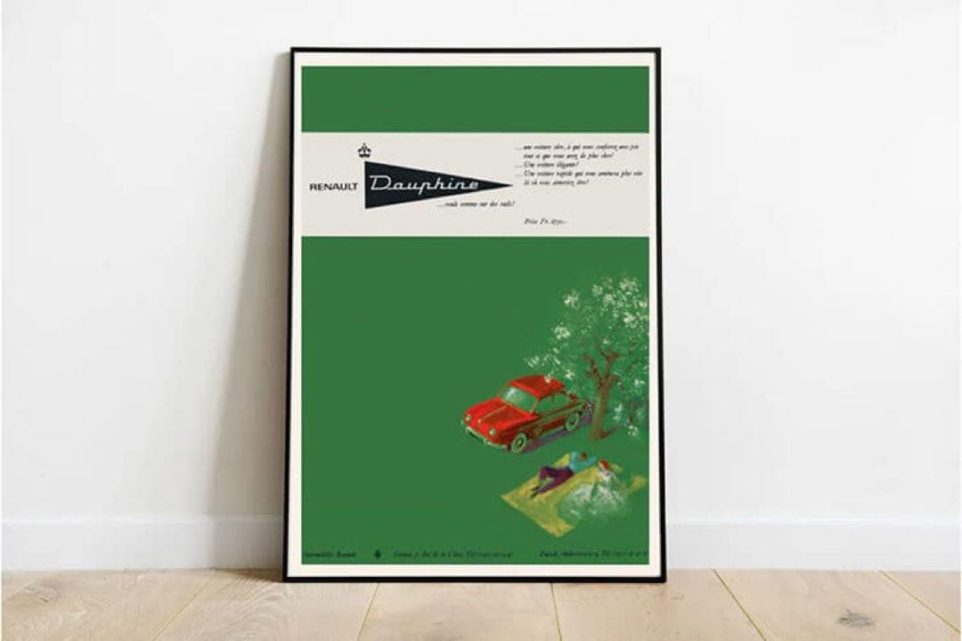 未開封: ルノービンテージアートポスター