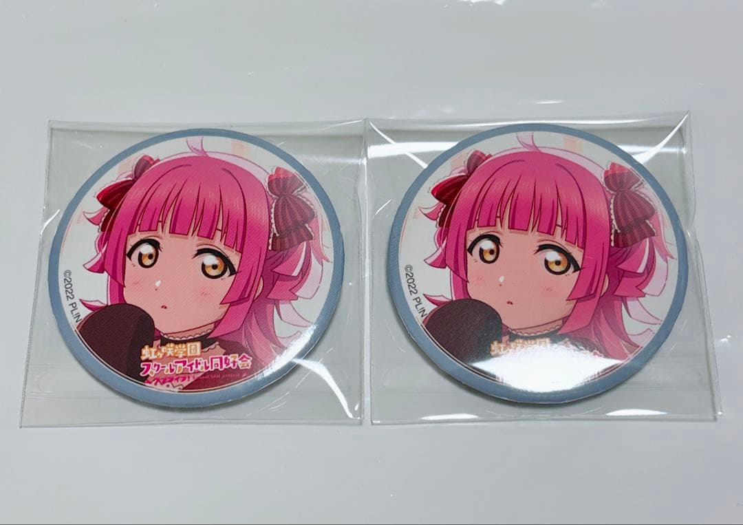 ラブライブ 虹ヶ咲 KADOKAWA C104 コミケ 缶バッジ 天王寺璃奈 - メルカリ