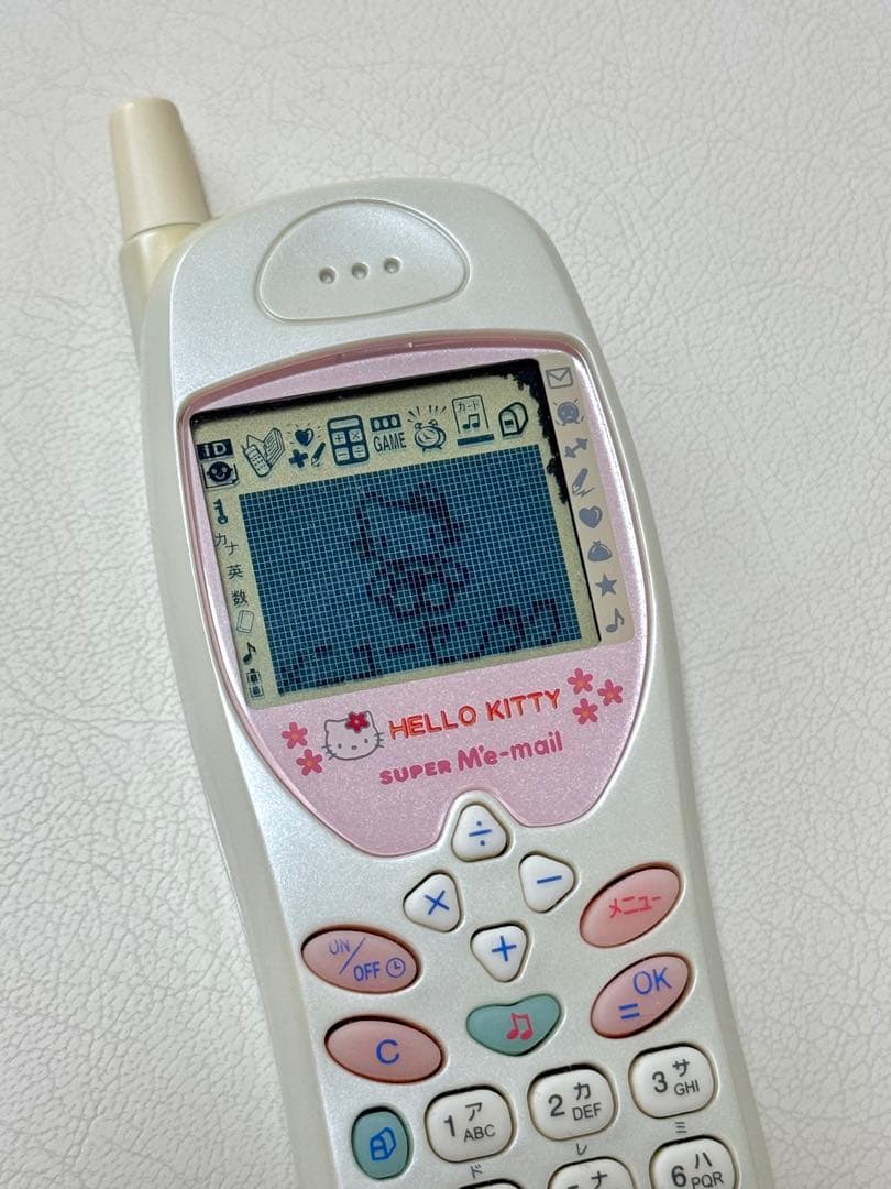 動作確認済み】ハローキティ スーパーミメル カード付き - メルカリ