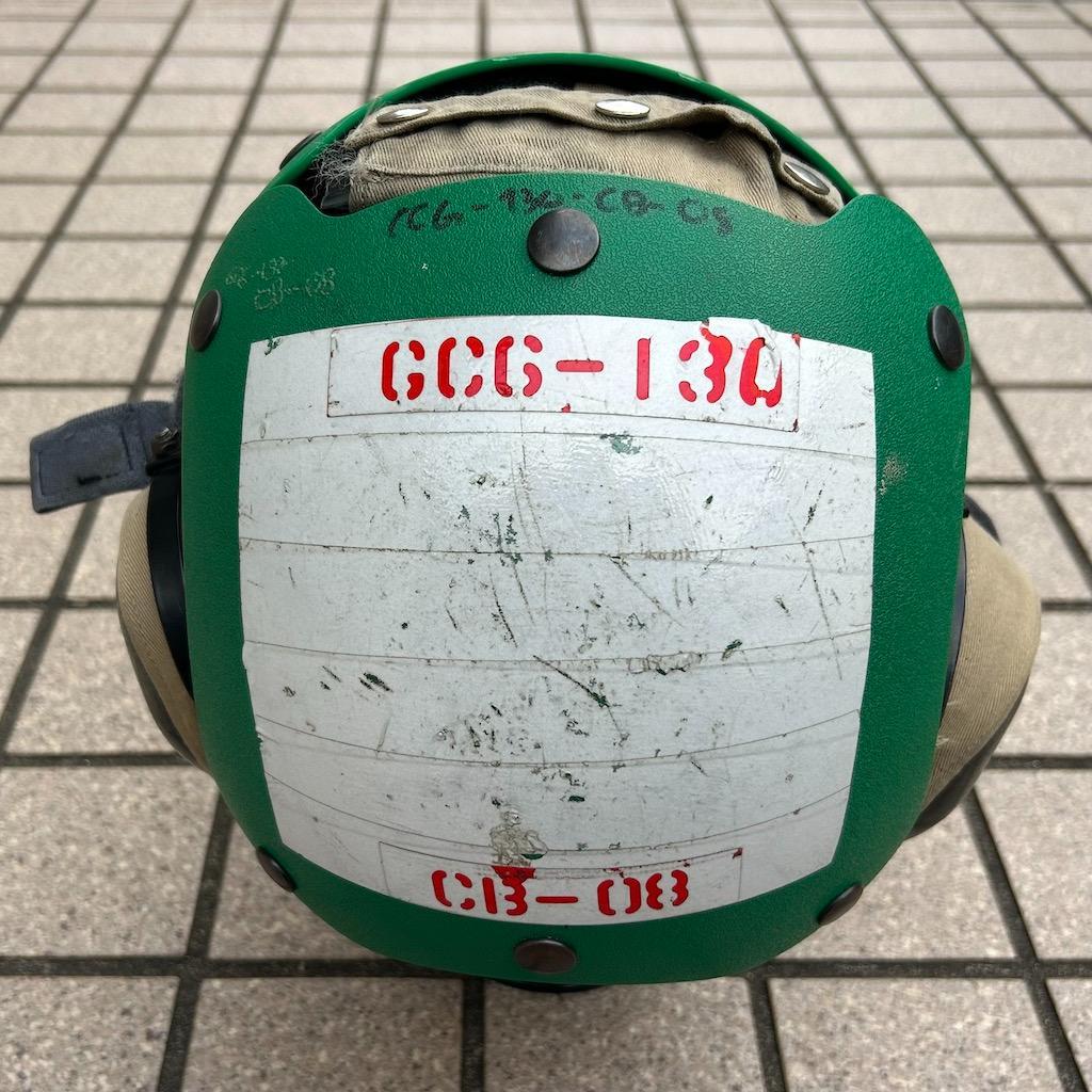 米軍　デッキクルーヘルメット　FLIGHT DECK　グリーン　ミリタリー ・５