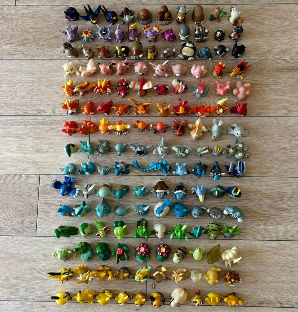 ポケモンキッズ指人形 151個まとめ売り(クリアバージョン含む) - メルカリ