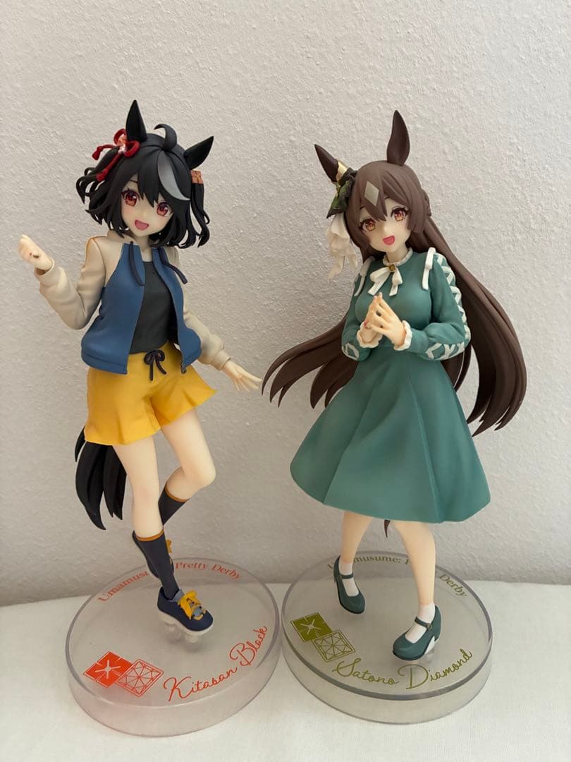 ウマ娘 サトノダイヤモンド キタサンブラック フィギュア 2体セット