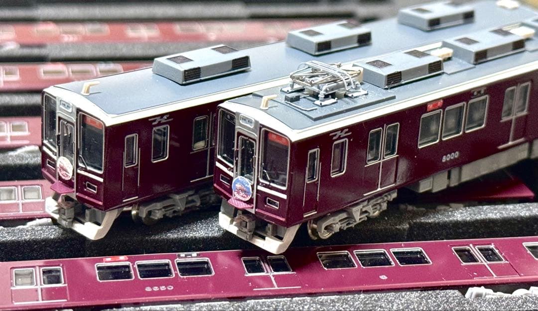 Nゲージ阪急神戸線8000系　Classic8000 デビュー30周年記念車両 阪急8000系 デビュー30周年 | 鉄道模型趣味の備忘録
