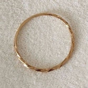 スクリュー♡9号【ジュエルクローゼット】K10 ツイストリング♪アガット 好きも