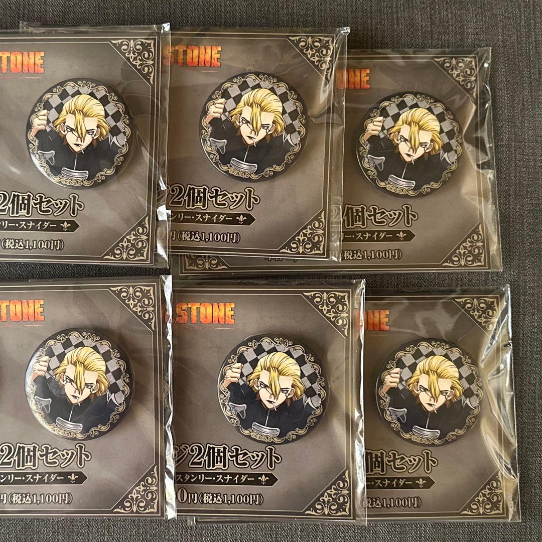 Dr.STONE スタンリースナイダー 缶バッジ 6個 セット ドクターストーン