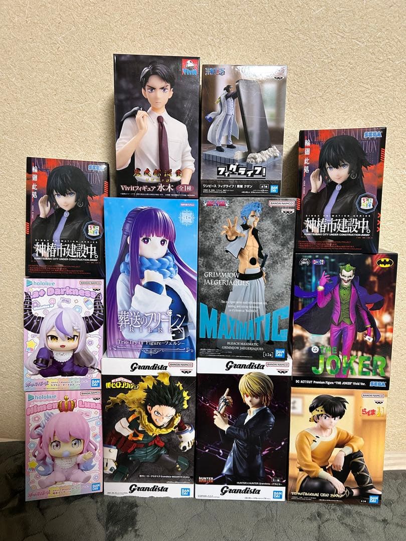 【新品未開封】新プライズ・美少女フィギュア含む　フィギュアまとめ売り　計12点