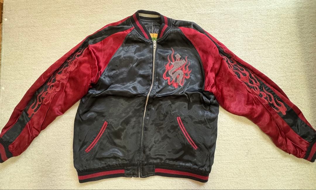 サトリ リバーシブルスカジャン レア 弁財天 阿修羅