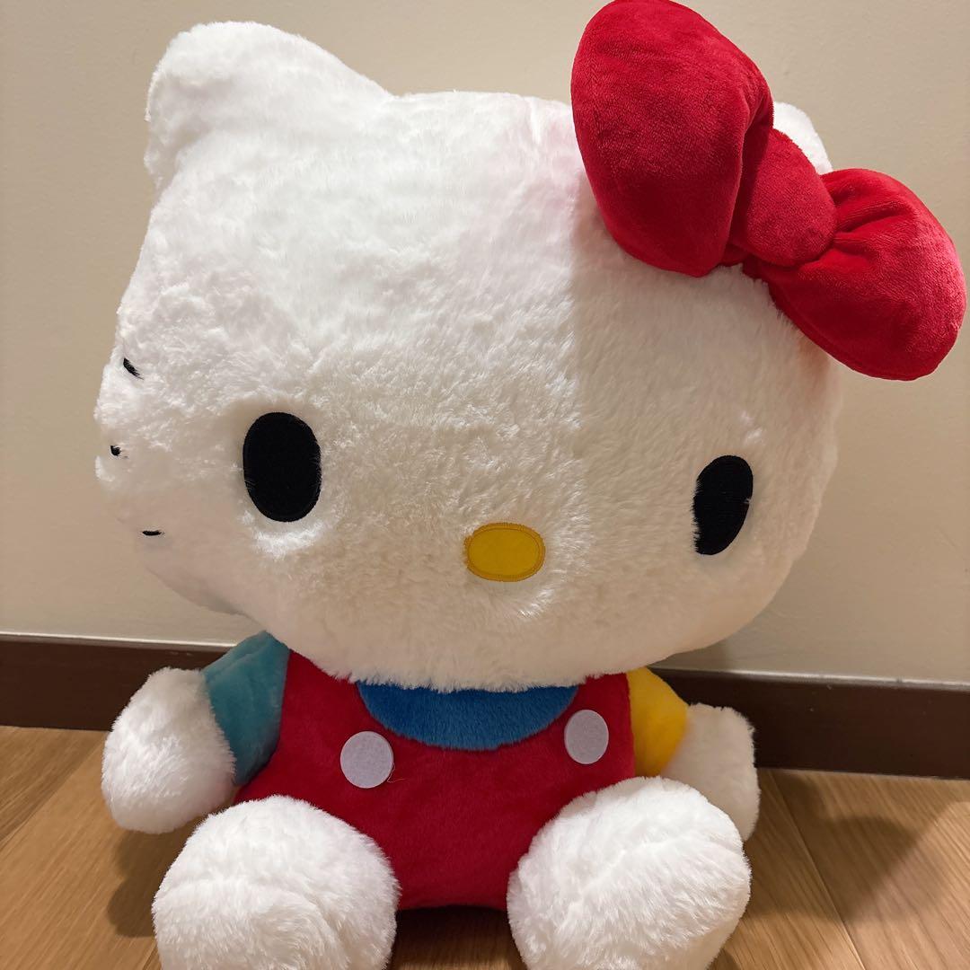 ハローキティ レトロカラードール GJ bigぬいぐるみ - メルカリ