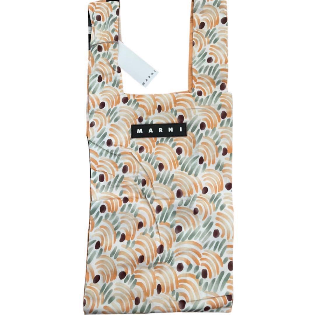 MARNI MARKET コットンショッピングバッグ