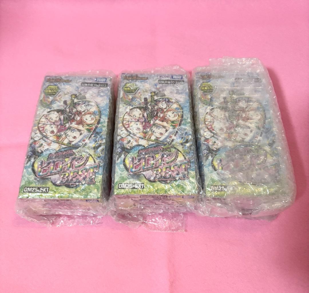 【新品・未開封3BOX】デュエル・マスターズTCG 愛感謝祭 ヒロインBEST タカラトミー デュエル・マスターズTCG 愛感謝祭 ヒロインBEST DM25