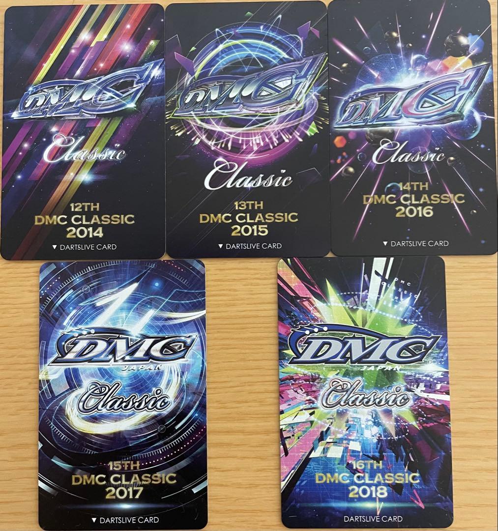 DMC CLASSIC ダーツライブカード5枚セット
