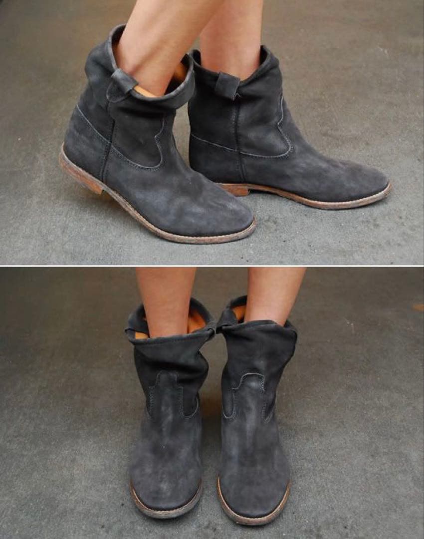 ISABEL MARANT スエード ショートブーツ