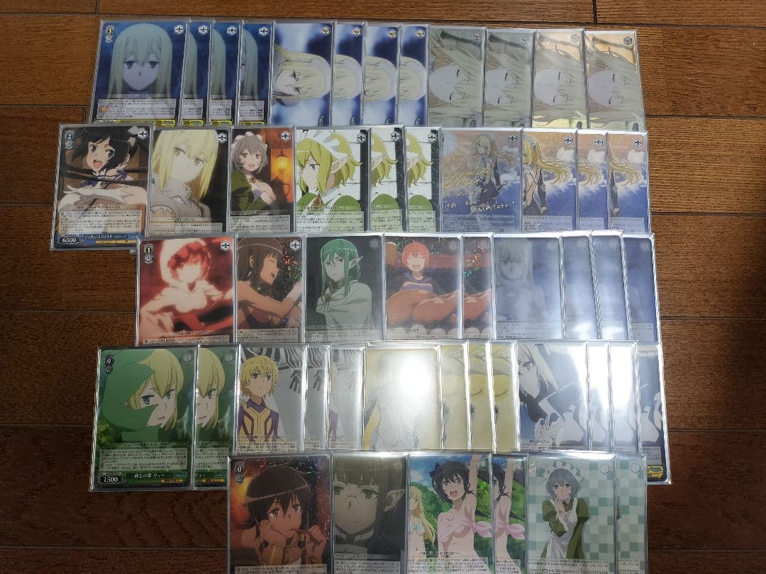 ダンまち デッキ ヴァイスシュヴァルツ アイズ ダンジョン出会いを求めるのは