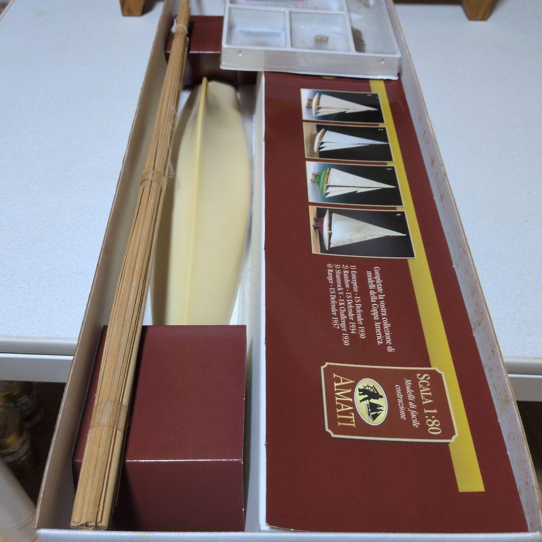 アメリカズカップ1934 エンデバー帆船模型 AMATI - メルカリ