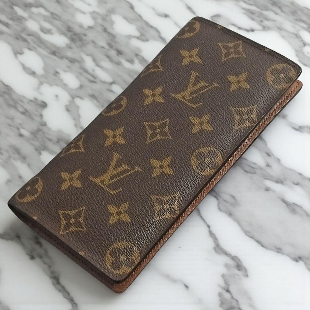 外観美 箱・保存袋付 ルイヴィトン モノグラム ポルトフォイユ ブラザ 831