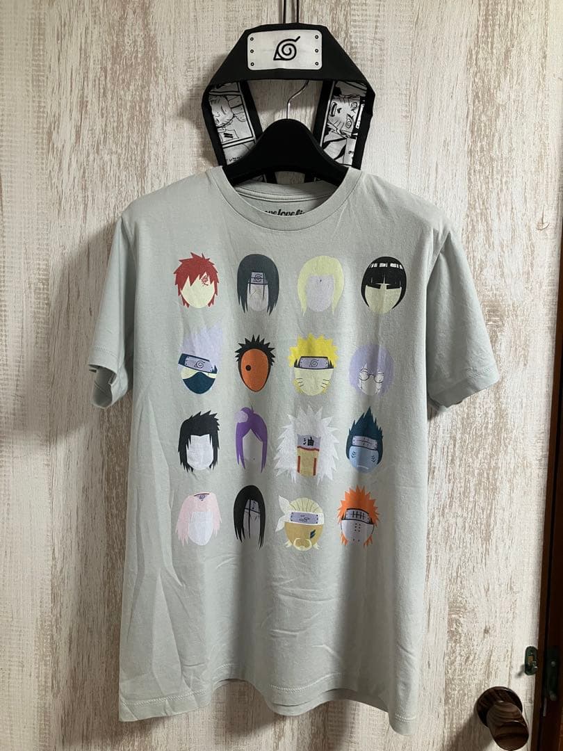 希少 激レア NARUTO Tシャツ と 額当て 手ぬぐい セット