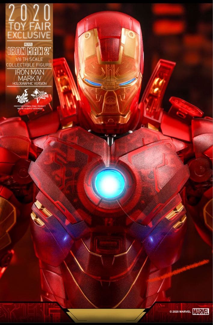 美品〉【トイサピ限定】 アイアンマン2 マーク4（ホログラフィック版