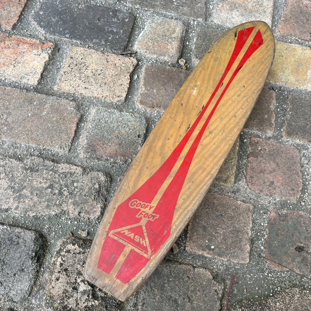 ビンテージスケートボード NASH GOOFY FOOT 60s 70s レア物