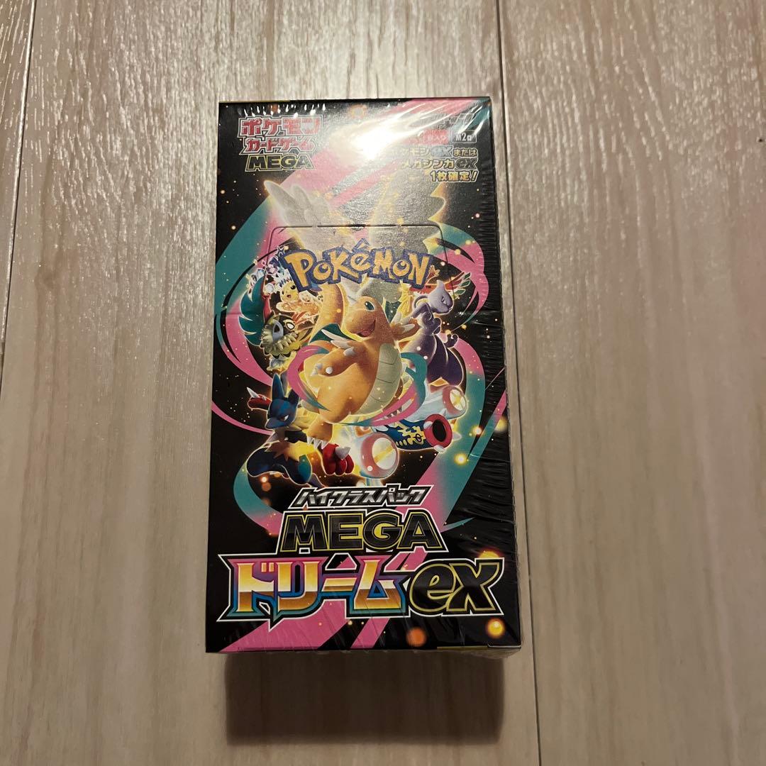 ポケモンカード mega ドリーム ex シュリンク付き 新品未開封