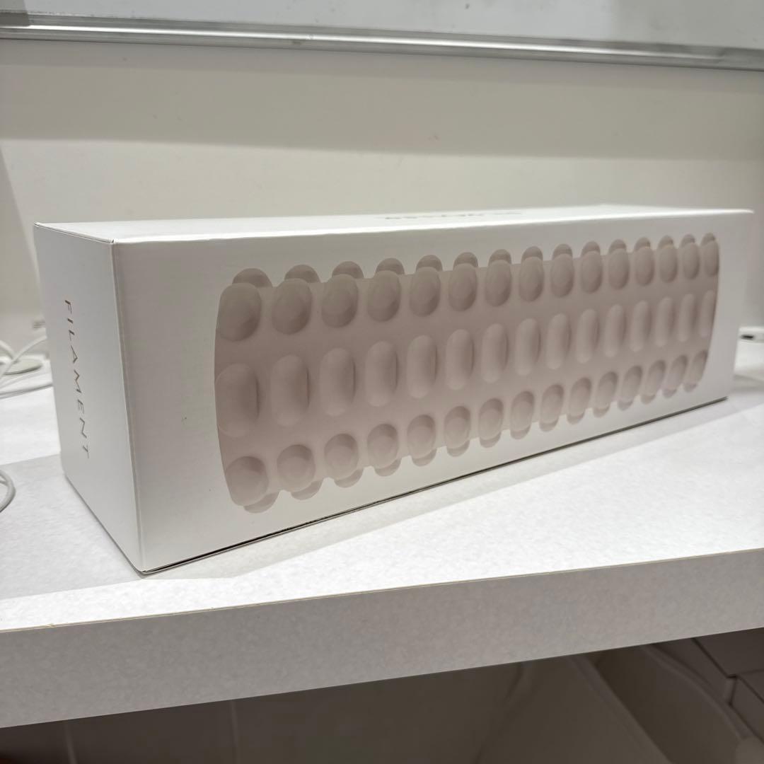 FIL ROLLER ホワイト 筋膜ローラー　ホワイト 楽天市場】フィルローラー Filament 筋膜ローラー 箱付き 未使用品