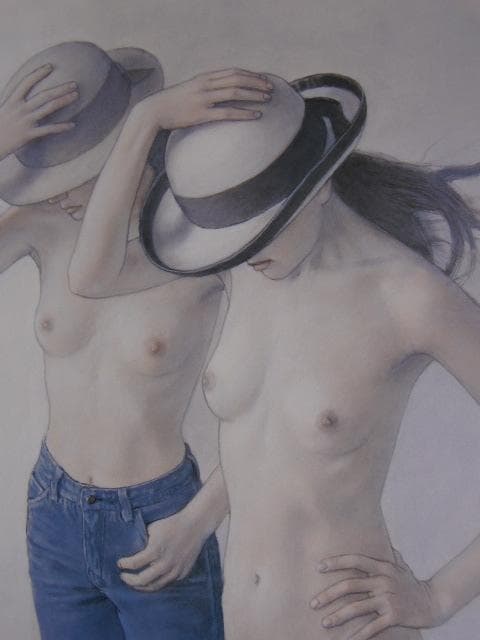 高塚省吾、【南風】、希少な額装用画集より、新品額装付、状態良好