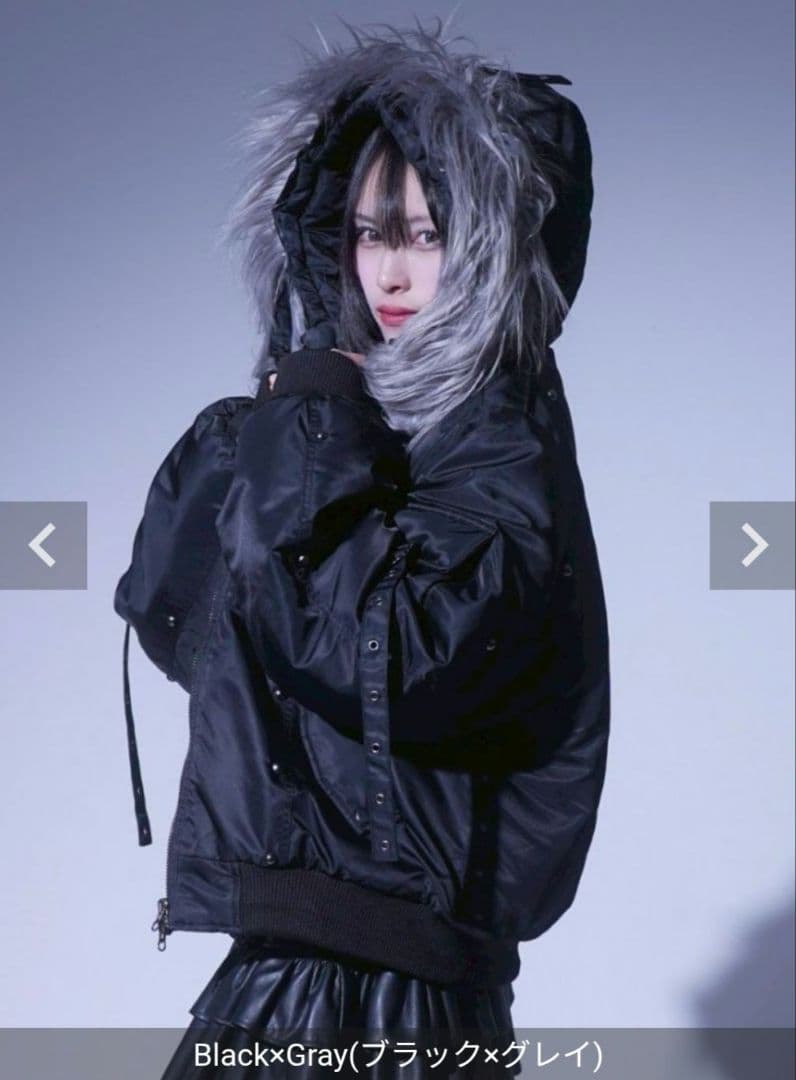 【REFLEM レフレム】スタッズ付きナイロンN2Bジャケット/新品 REFLEM（レフレム） ブルゾン アウター 「REFLEM/レフレム」スタッズ