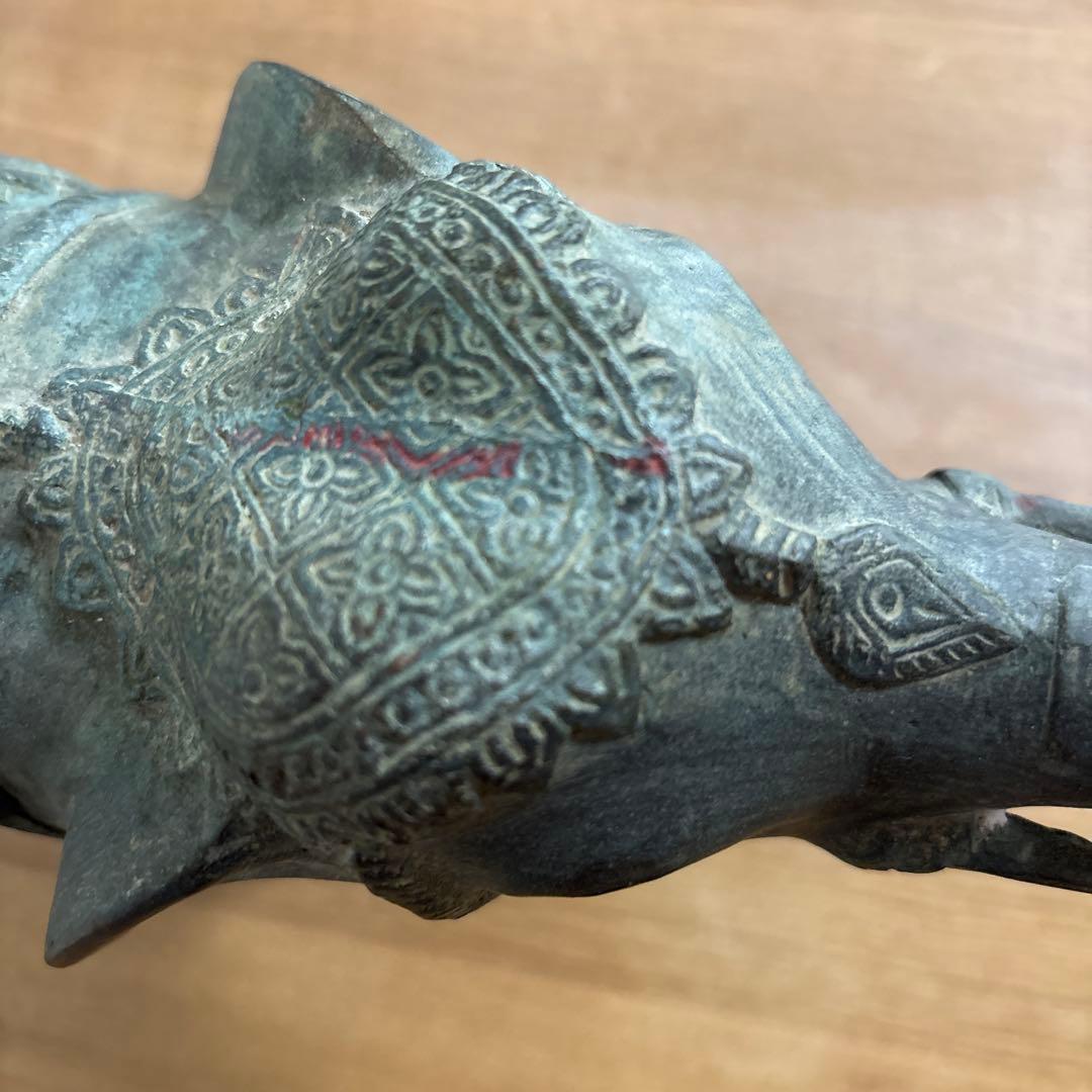 象の置物 青銅 - メルカリ