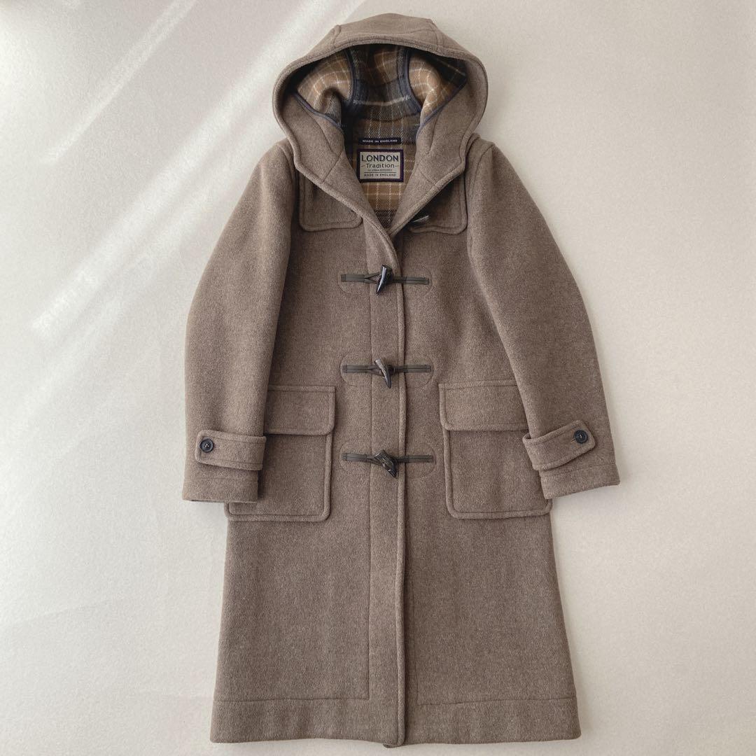 ✨美品✨ロンドントラディション イギリス製 ロングダッフルコート水牛釦アーバン LONDON Tradition（ロンドントラディション） レディース ロング