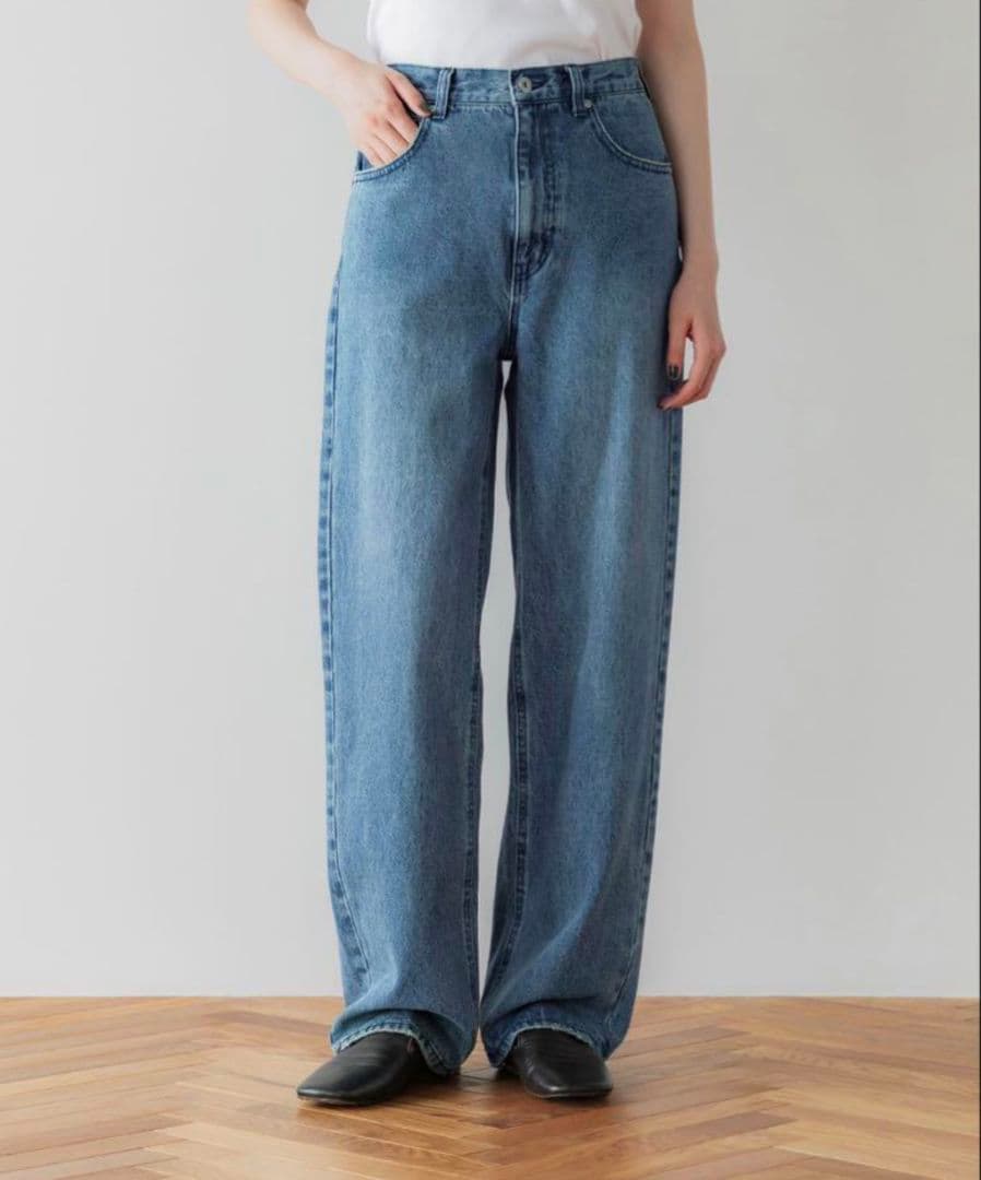 crewre/アジャスタブルIラインデニムパンツ/サイズ3