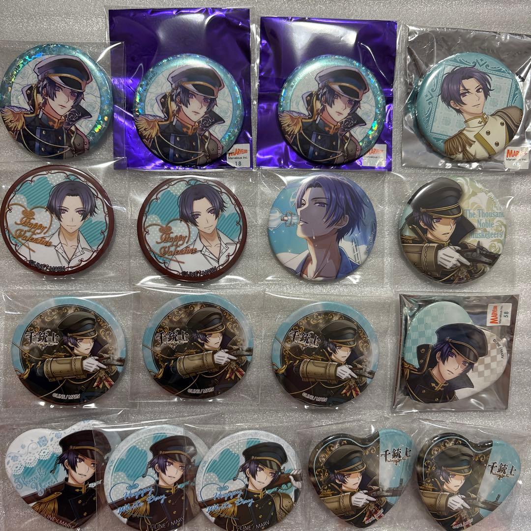 千銃士 スナイダー 缶バッジ セット