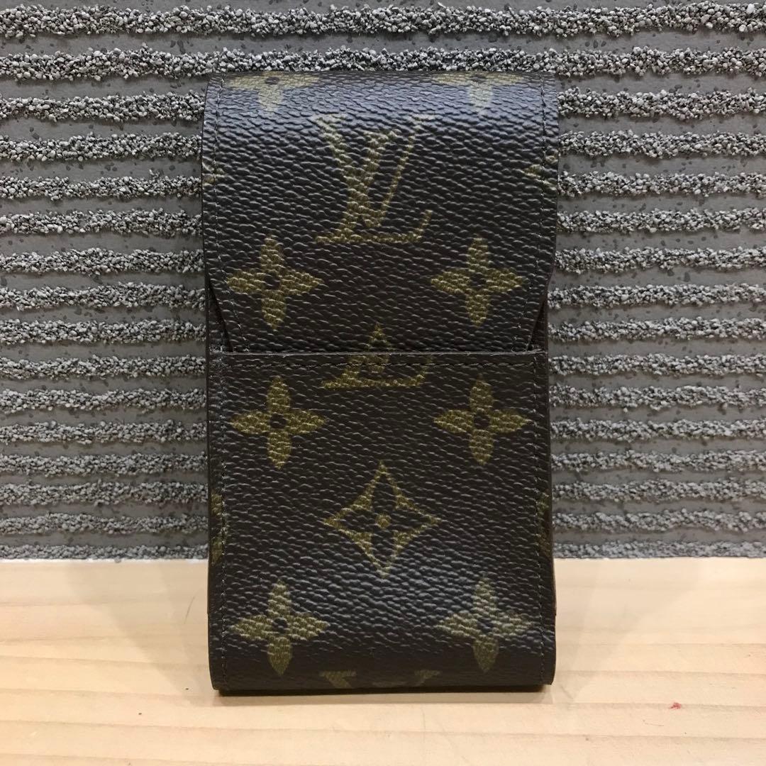 ほぼ未使用 LOUIS VUITTON モノグラム エテュイ シガレット ケース