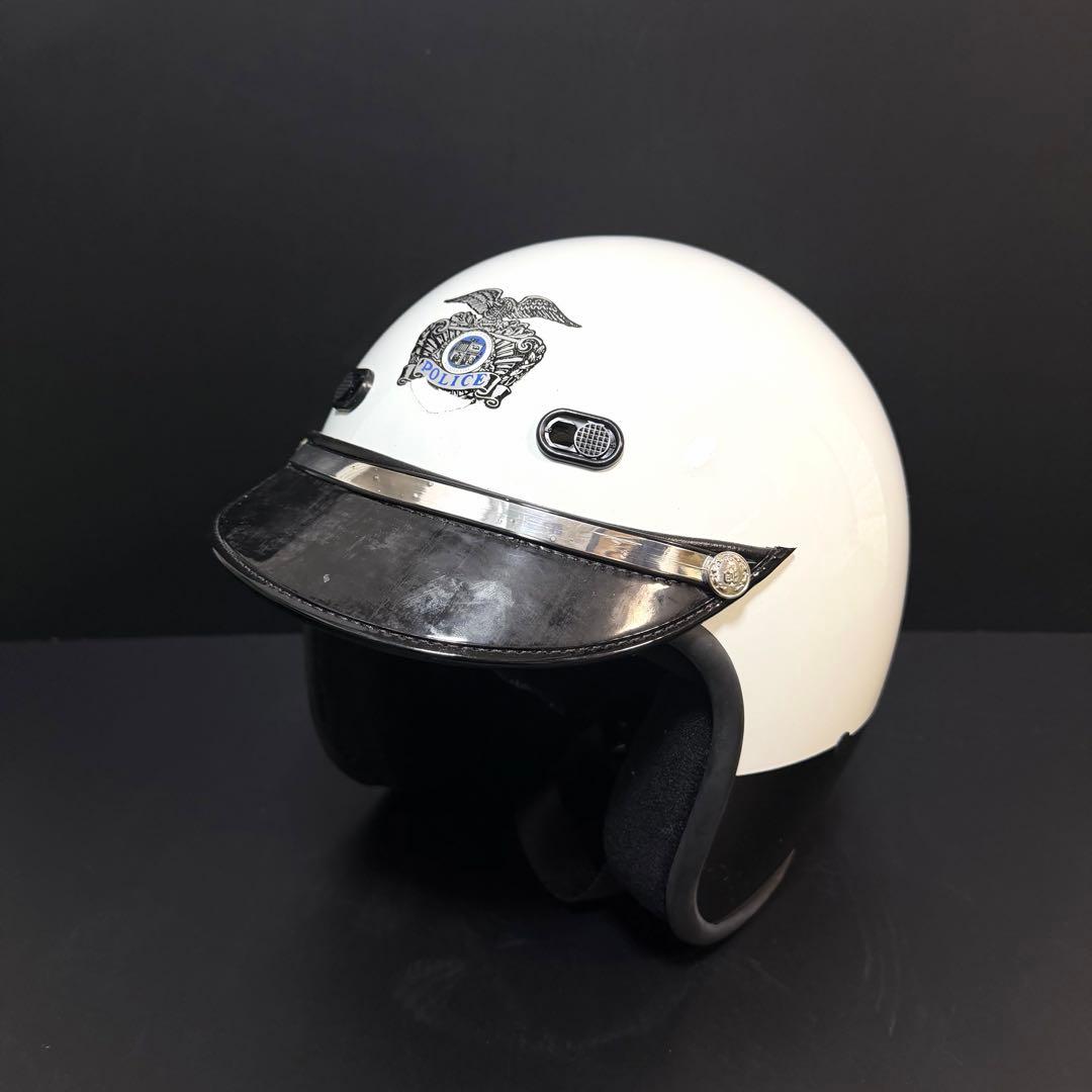 ロサンゼルス　ポリス　ヘルメット　レプリカ　模造　Mサイズ　PRO POLICE
