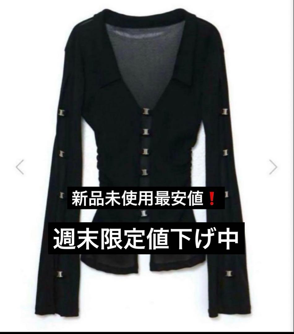 meltthelady sheer hook tops black - メルカリ